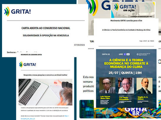 Colagem trabalhos Ouvi Falar 4