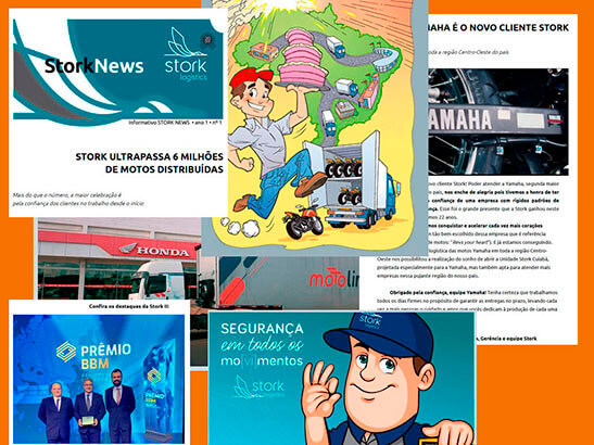 Colagem trabalhos Ouvi Falar 1